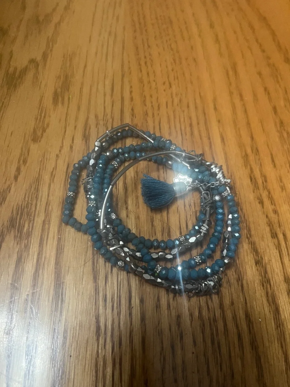 Crystal elastic bracelet